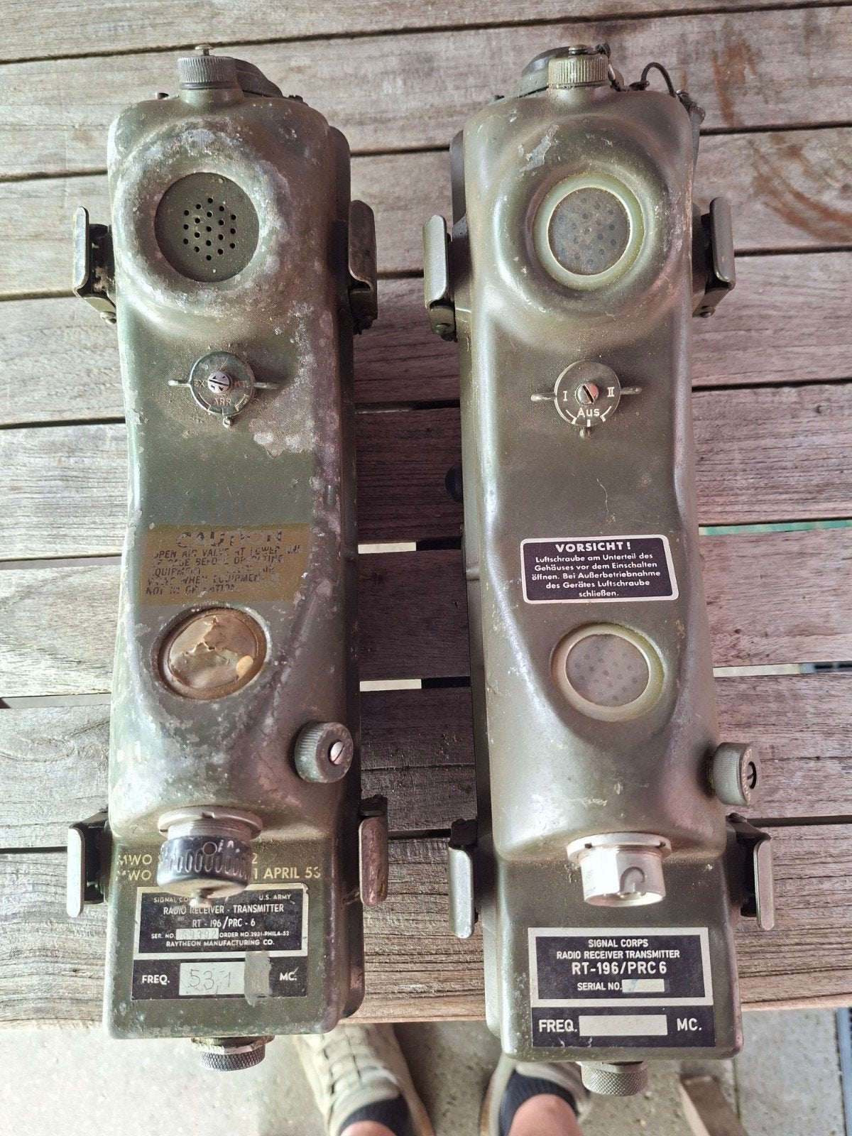 RT-196/PRC-6 PORTOFOONS., Ophalen of Verzenden, Landmacht, Amerika