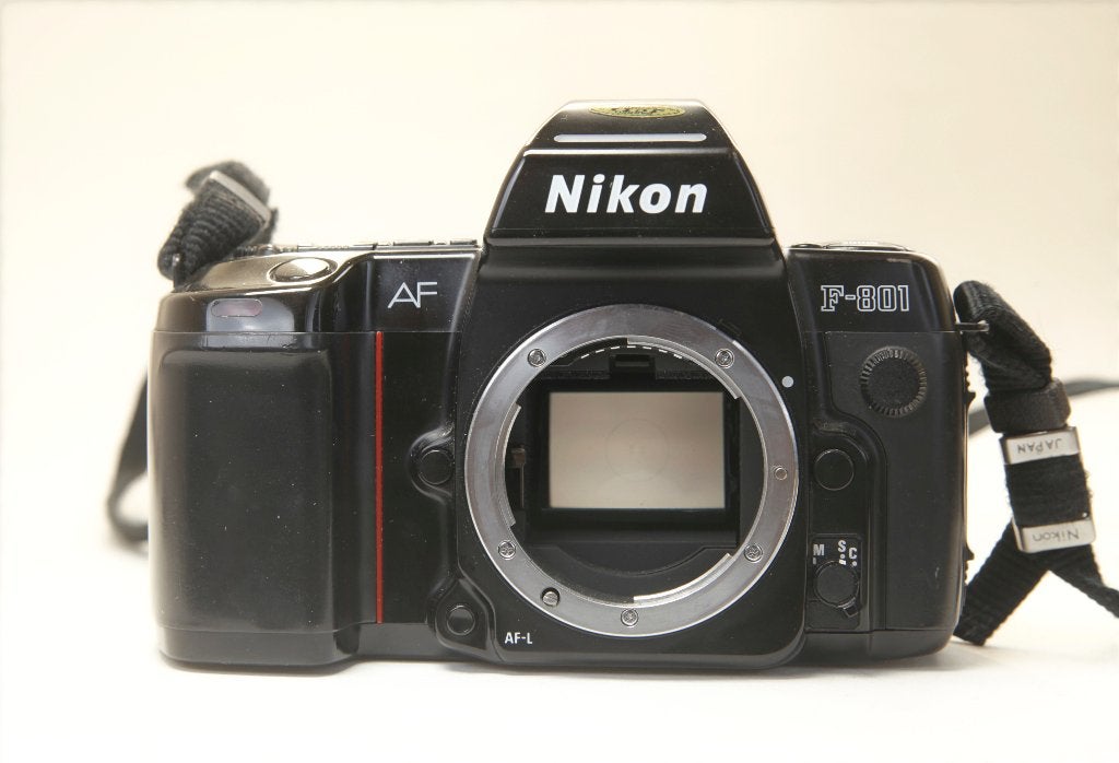 Nikon F801, Audio, Tv en Foto, Fotocamera's Analoog, Ophalen of Verzenden, Gebruikt, Spiegelreflex, Nikon