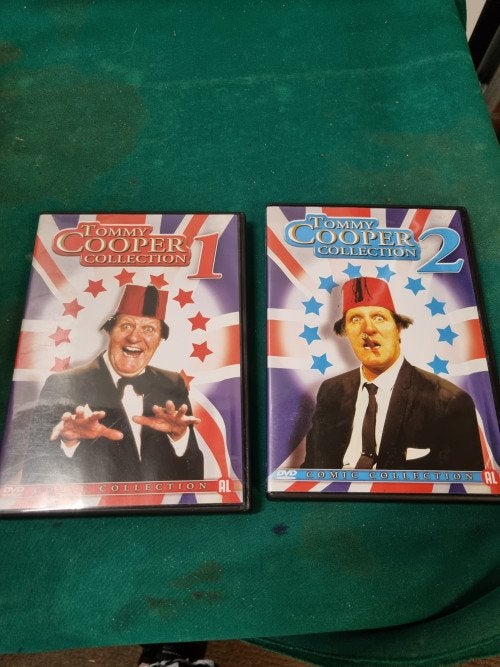 dvd's tommy cooper collection 1 en 2, Ophalen of Verzenden