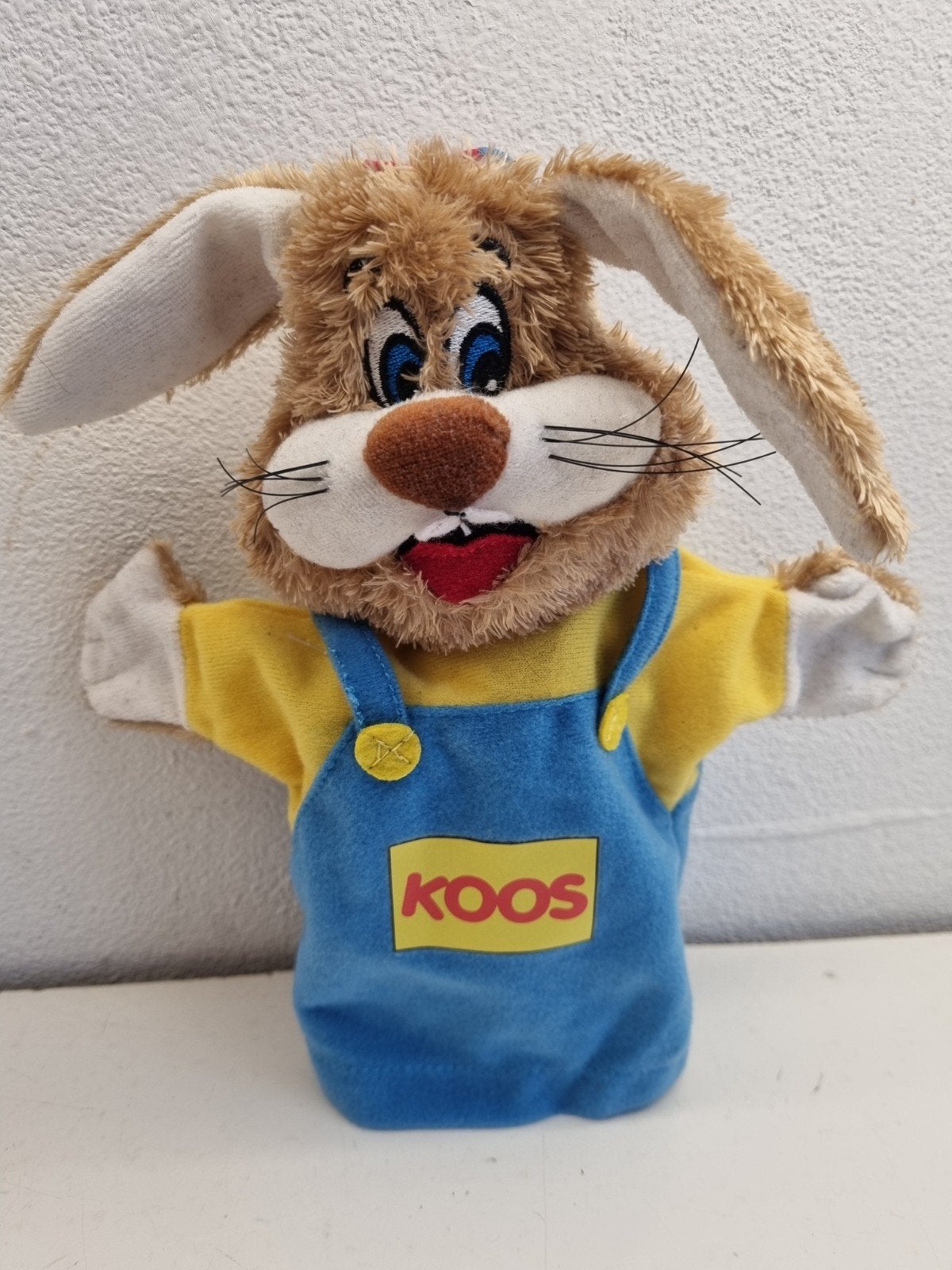 Orig. Roompot, KOOS KONIJN, HAND(POPPENKAST)POP, Nieuw!, Overige merken, Overige karakters, Ophalen of Verzenden, Middelgroot (20 tot 80 cm)