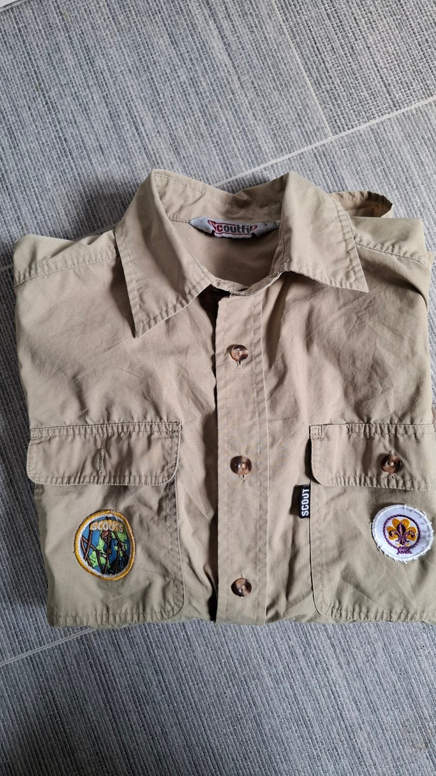 Scouting blouse scouts mt 164, Gebruikt, Jongen of Meisje, Overhemd of Blouse, Ophalen of Verzenden