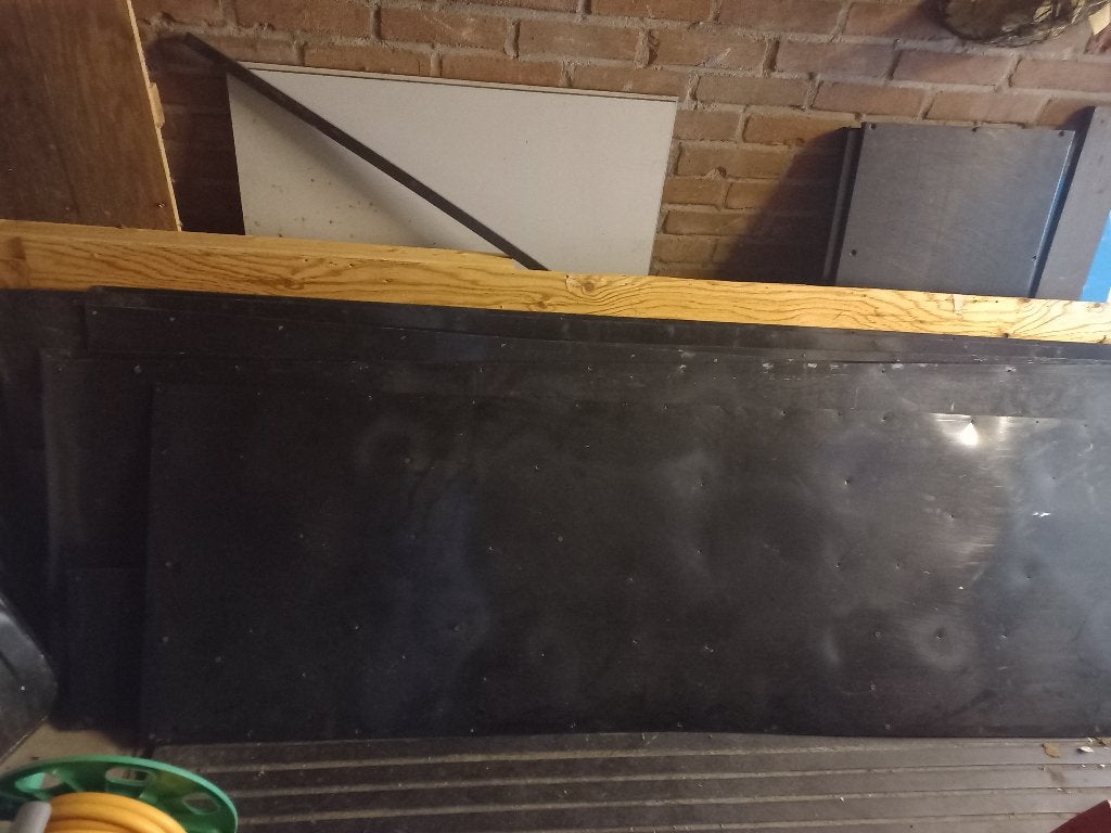 Kunststof platen, Ophalen, Gebruikt, Overige materialen