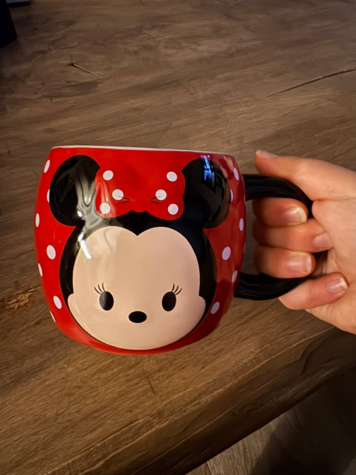 Minnie Mouse mok, Ophalen of Verzenden, Zo goed als nieuw