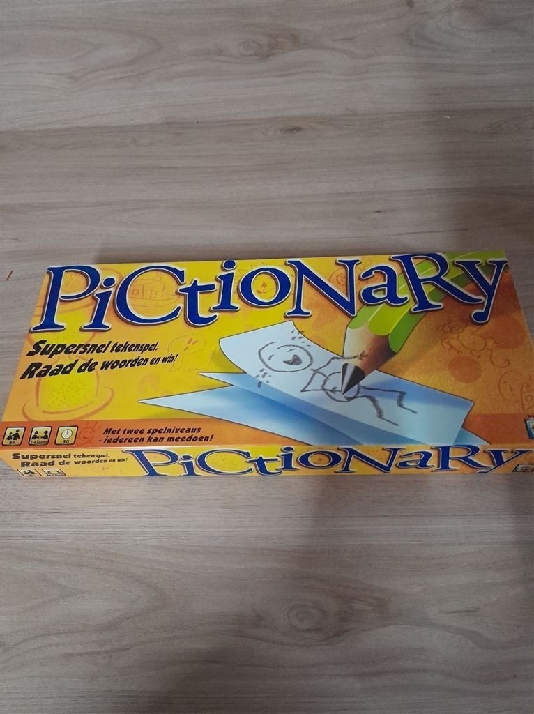Pictionary Supersnel Tekenspel - s3499, Verzenden, Zo goed als nieuw