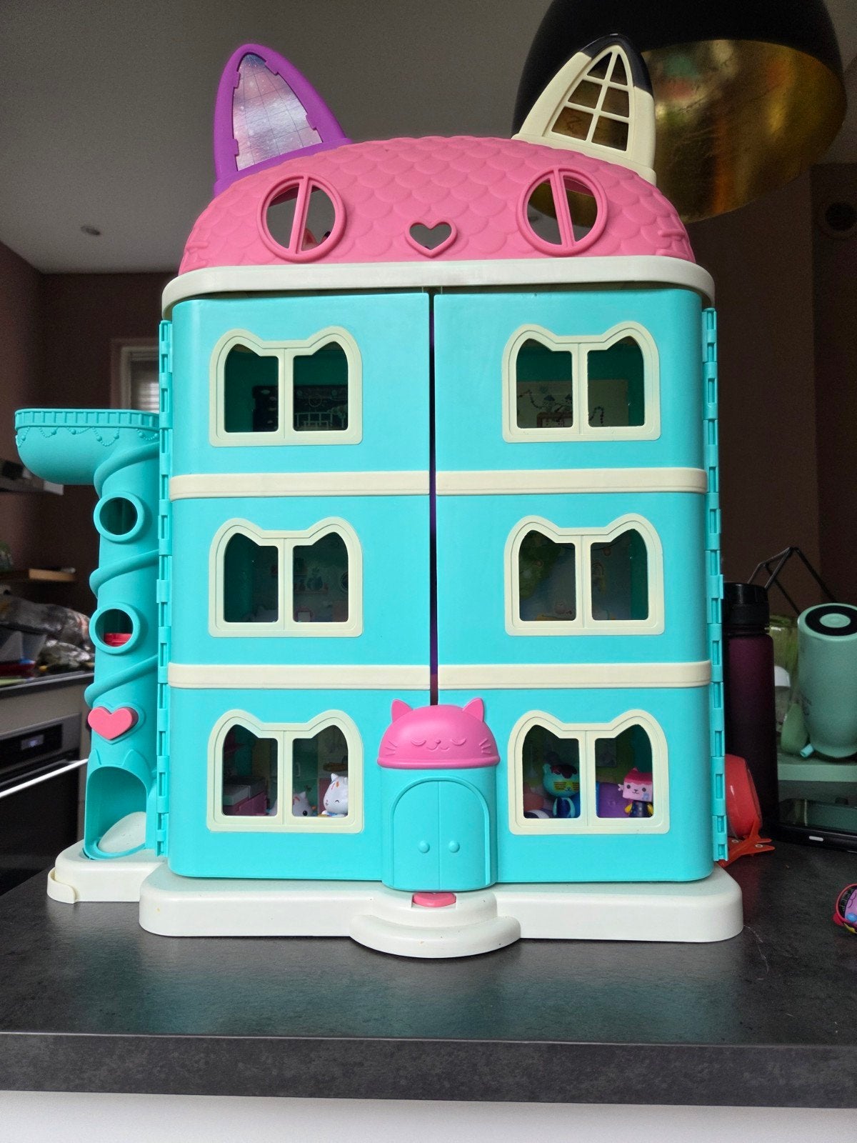Gabby's Poppenhuis met Gabby en kattenfiguren, Ophalen of Verzenden, Zo goed als nieuw