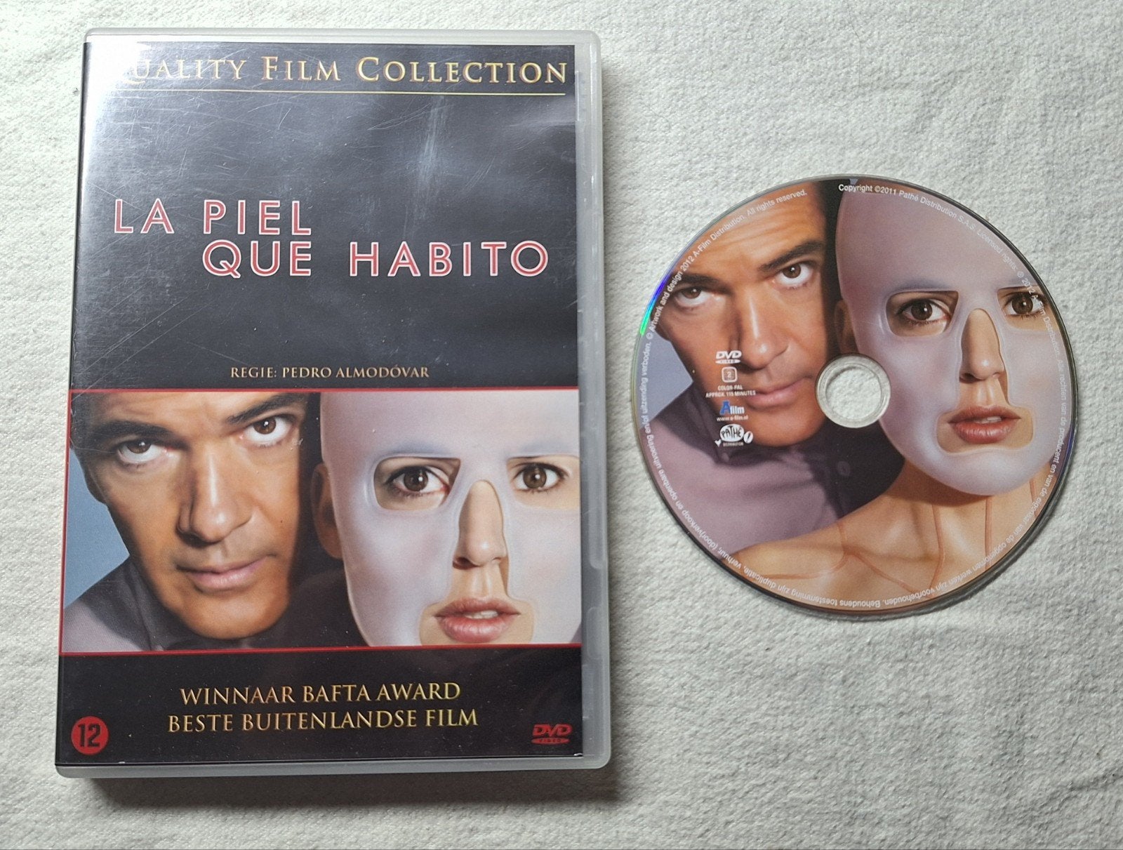 La Piel Que Habito ( Almodóvar ) met Banderas, Anaya, Thriller, Spanje, Nederlands, Spaans
