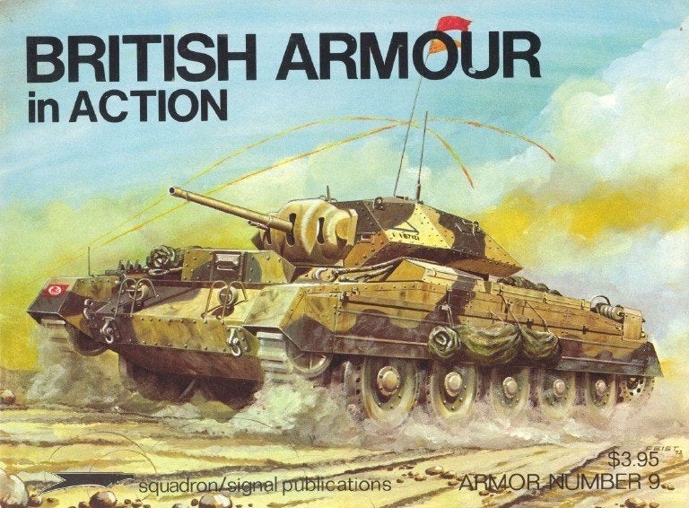 British Armour in action by Norm E. Harms, Tweede Wereldoorlog, Norm E. Harms, Ophalen of Verzenden, Zo goed als nieuw