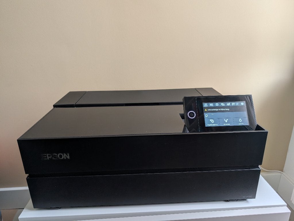 Epson SureColor SC-P700 A3+ fotoprinter + inkt en papier, Ophalen, Gebruikt, Fotoprinter, Kleur printen