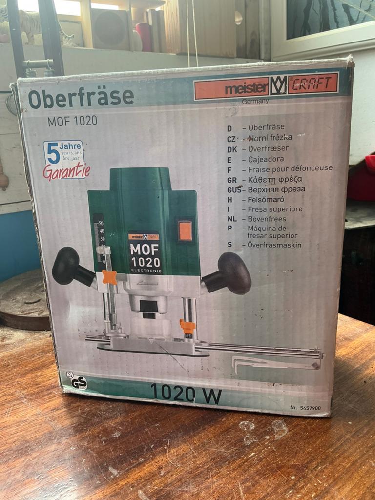 Bovenfrees, Ophalen, Gebruikt, Elektrisch, Bovenfrees