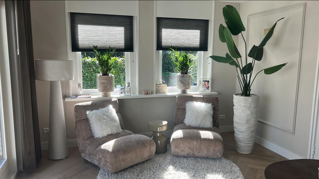 2 x Be pure home observe fauteuil -clay, Huis en Inrichting, Ophalen, Zo goed als nieuw