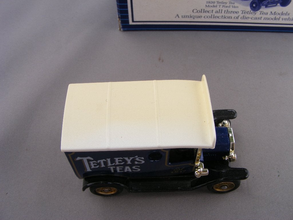 Ford model t van, lledo promotional tetley tea, Verzenden, Zo goed als nieuw, Auto