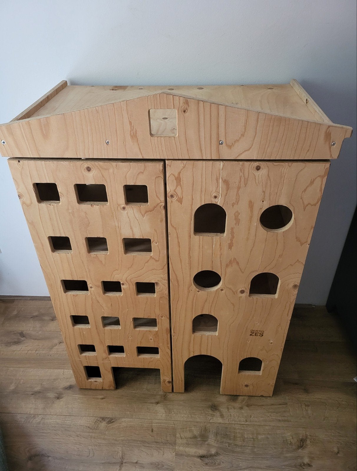 Gave kinderkast van natuurlijk en duurzaam hout, Ophalen, Kast, 105 cm of meer, Zo goed als nieuw