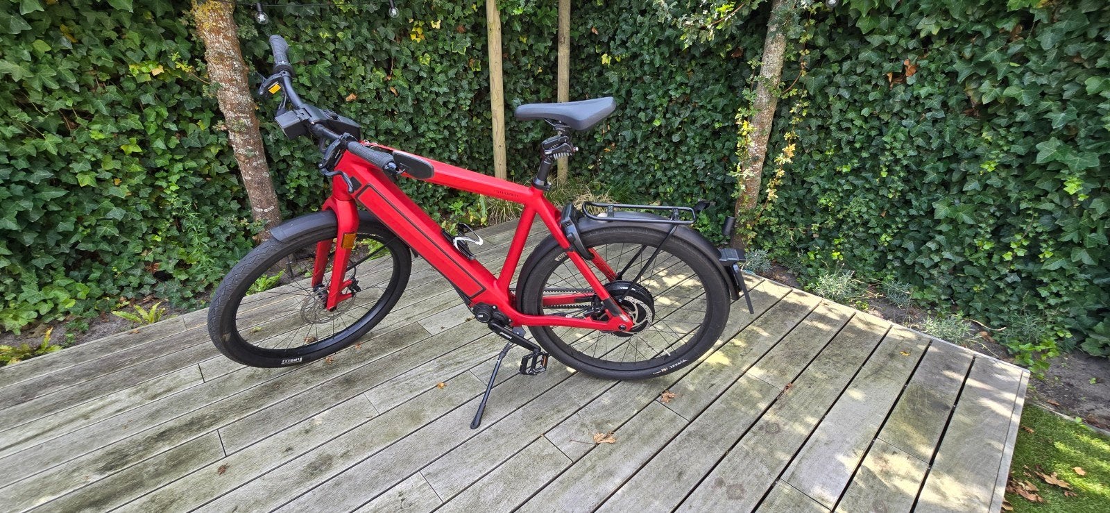 Stromer ST3 Pinion Special Edition Red - Nieuwe accu 2025, Fietsen en Brommers, Ophalen, Zo goed als nieuw, Stromer