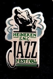 Heineken S.N.C. Jazz festival pin, Verzamelen, Speldjes, Pins en Buttons, Verzenden, Nieuw, Merk, Speldje of Pin