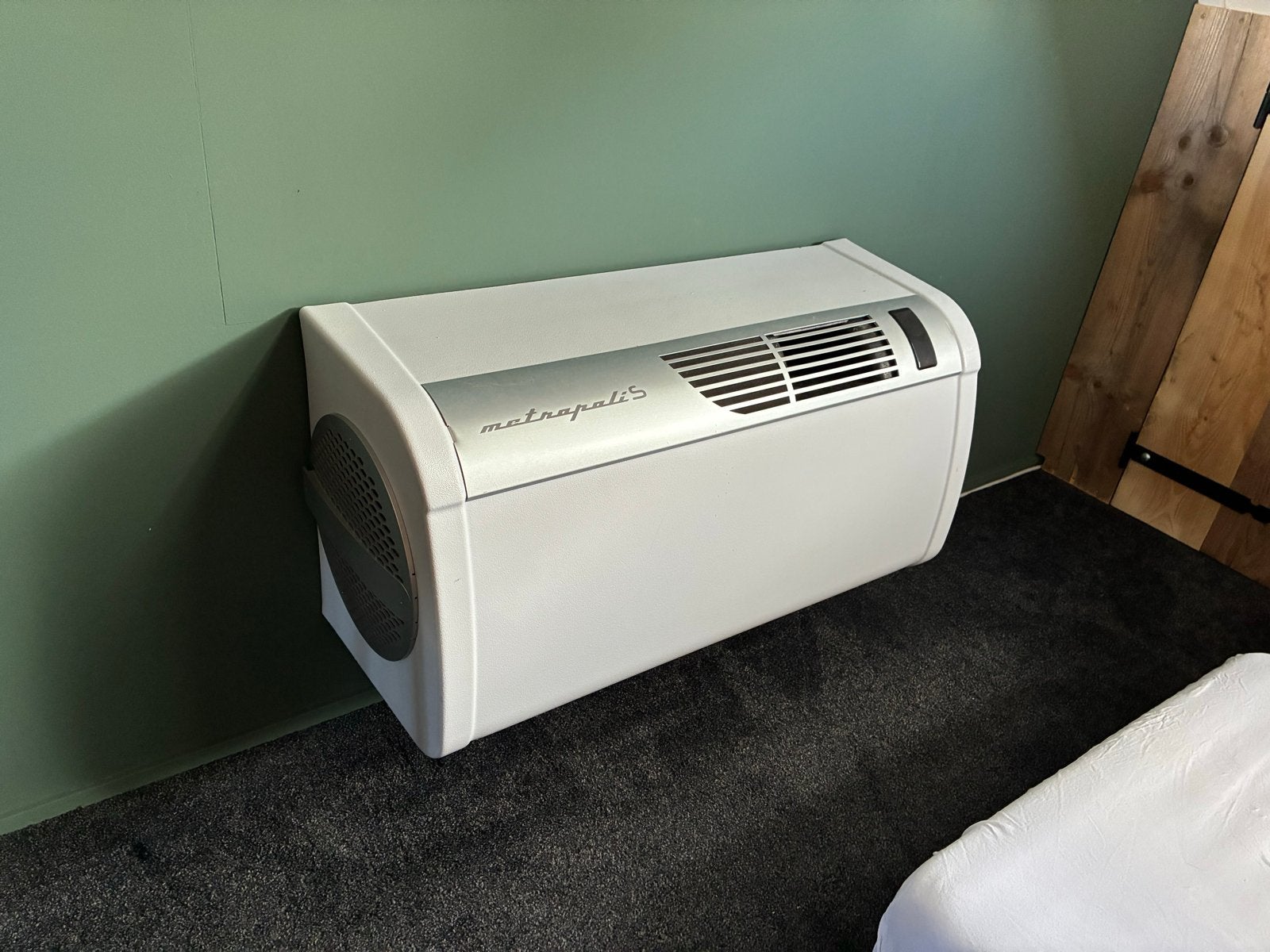 Monoblock Hugro Technics Metropolis 12HP Airconditioner, Minder dan 60 m³, 3 snelheden of meer, Ophalen of Verzenden, Afstandsbediening