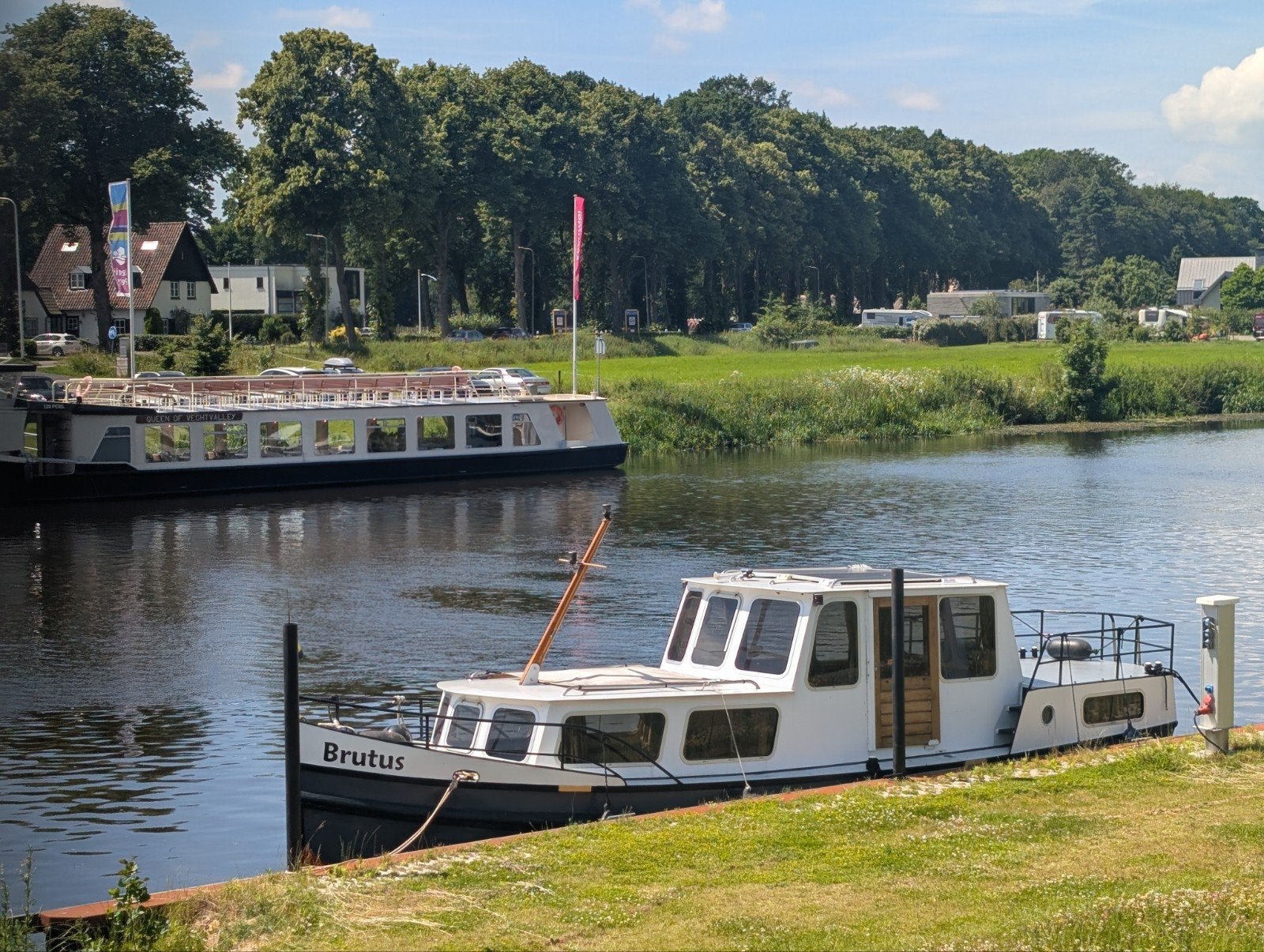Historische karakteristieke motorboot, bj 1950, daf motor, Watersport en Boten, 10 m, Gebruikt, Binnenboordmotor, Diesel