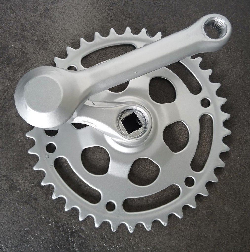 Excentrische crank / pedaalarm 38T | korte slag, Mountainbike, Ophalen of Verzenden, Zo goed als nieuw, Aluminium