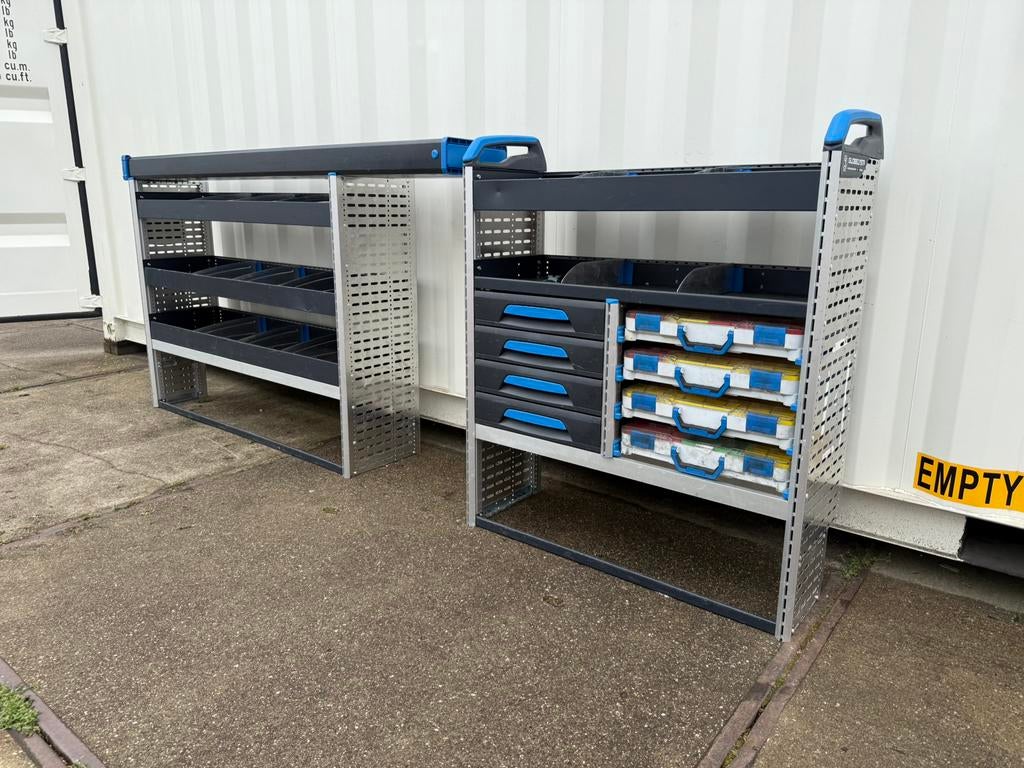 Set sortimo bedrijfswagen inrichting, Ophalen, Gebruikt