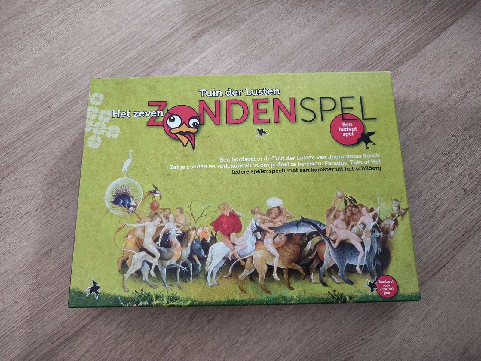 Het Zeven Zonden Spel - Tuin der Lusten, Vijf spelers of meer, Ophalen of Verzenden, Nieuw, Jumbo