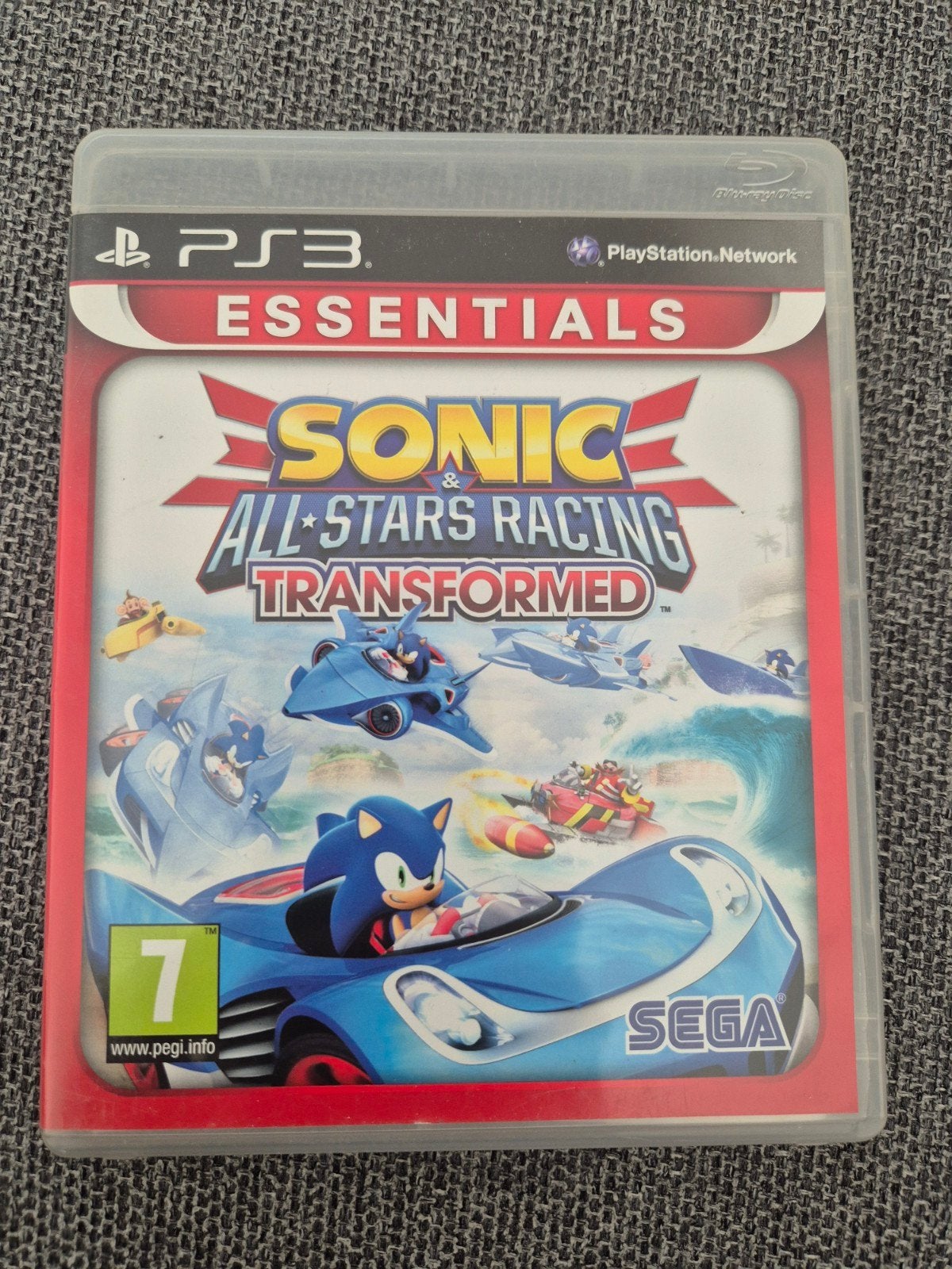 Sonic all stars racing transformed - ps3 , playstation 3, Racen en Vliegen, Ophalen of Verzenden, Zo goed als nieuw, 3 spelers of meer
