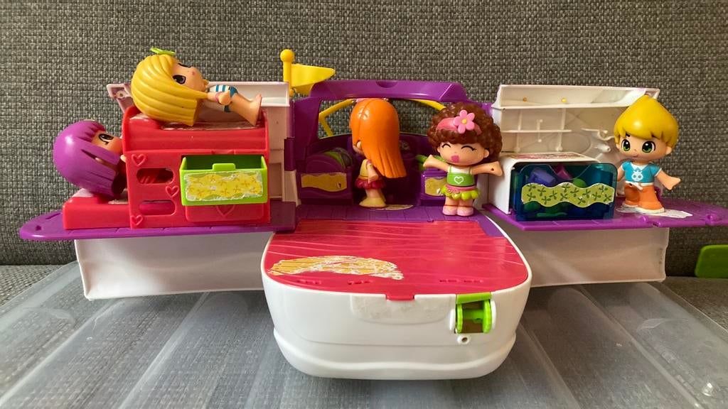 Speelgoed boot met poppetjes, Kinderen en Baby's, Speelgoed | Vtech, Ophalen of Verzenden, Gebruikt