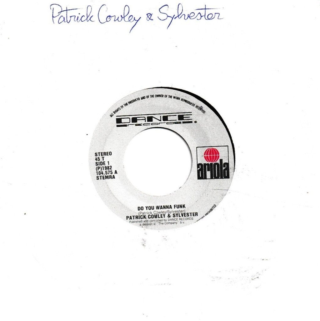 Patrick Cowley & Sylvester - Do you wanna Funk, Gebruikt, 7 inch, Single, Ophalen of Verzenden