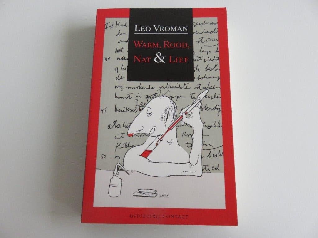 Warm, rood nat en lief leo vroman, Ophalen of Verzenden, Zo goed als nieuw, Leo Vroman, Nederland