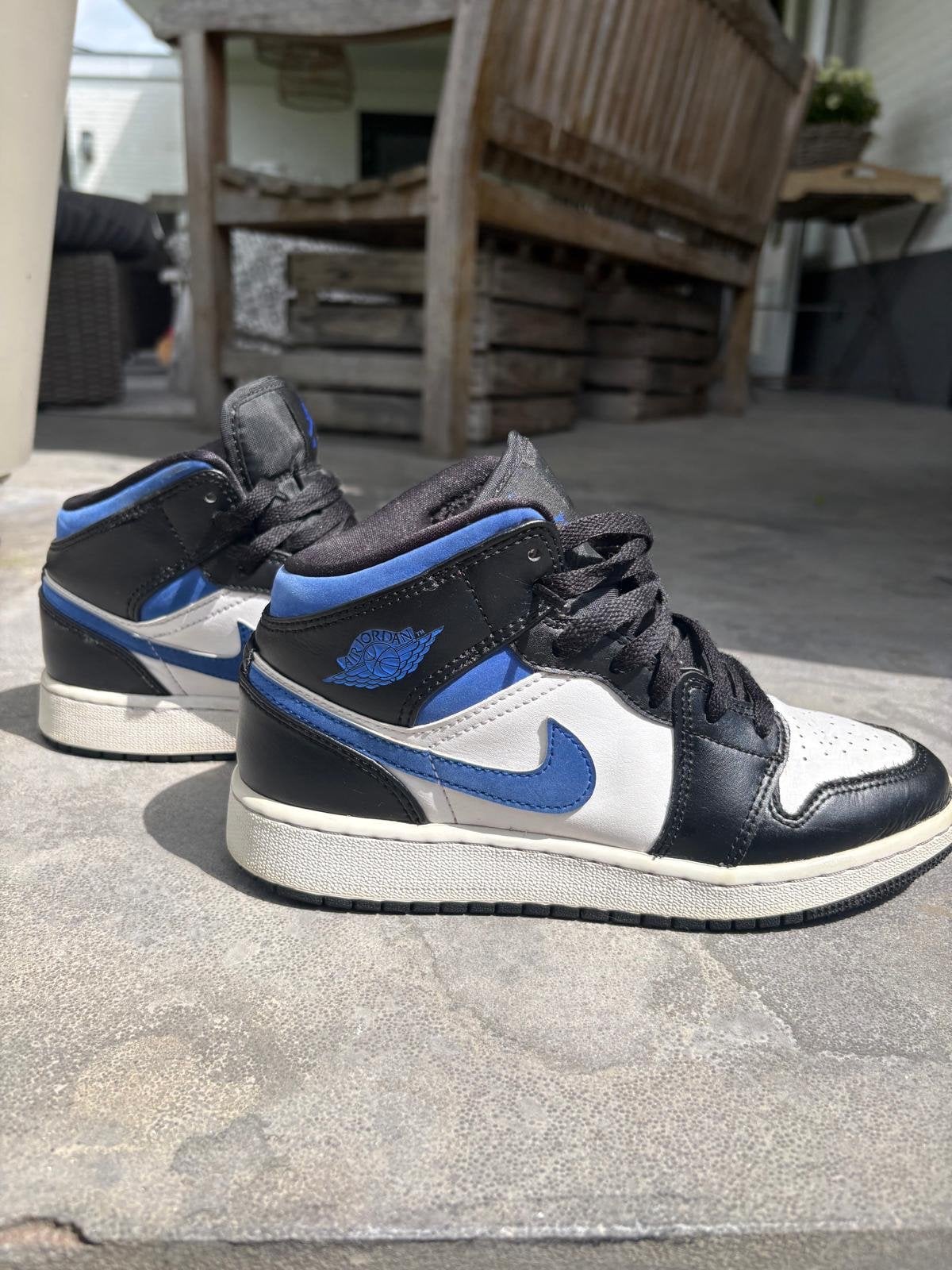 Nike Air Halfhoge Leren Schoenen Maat 37,5 - Zo Goed Als Nie, Ophalen of Verzenden, Zo goed als nieuw