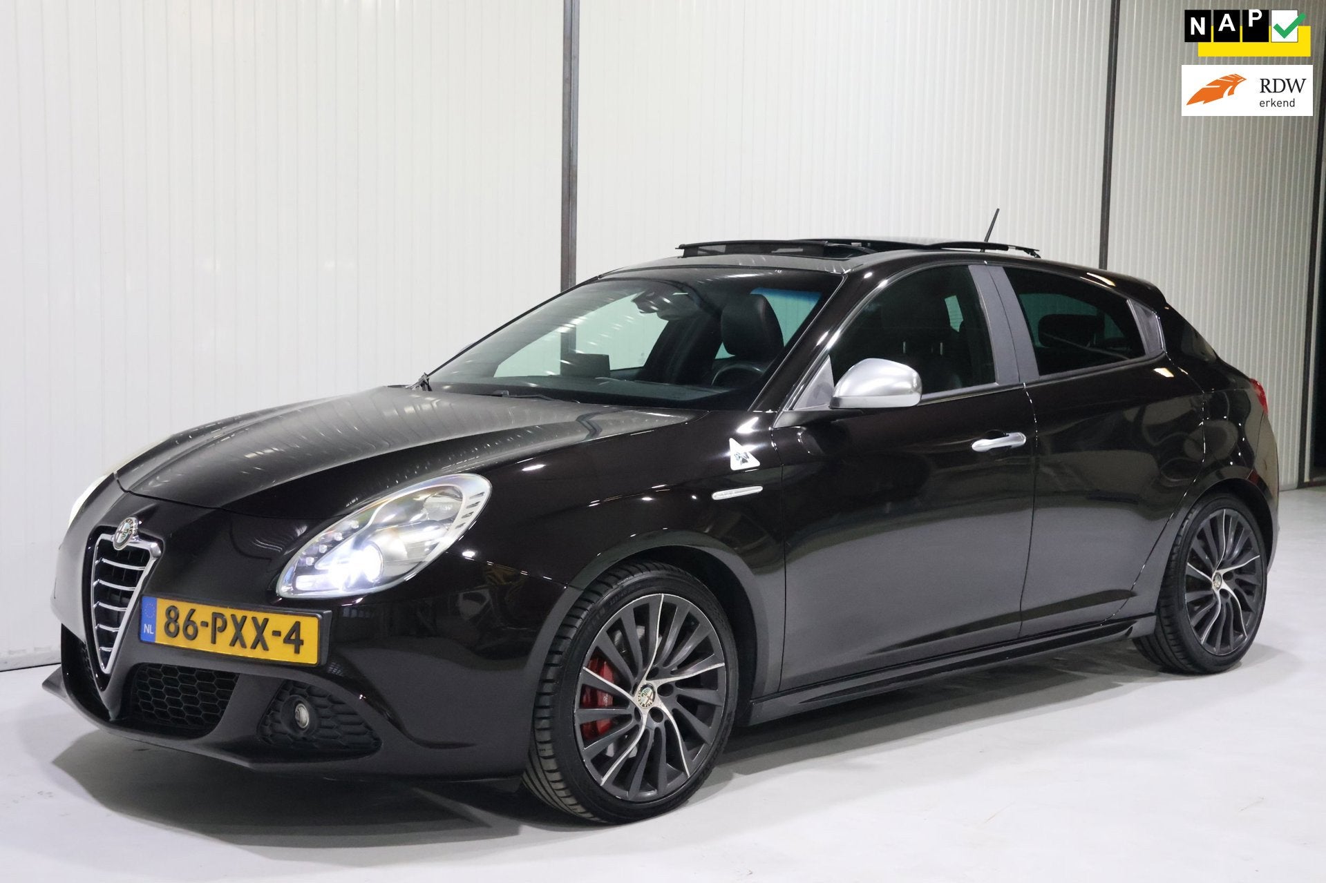Alfa Romeo Giulietta 1.7 TBi Quadrifoglio Verde NETTE STAAT, Auto's, Euro 5, Gebruikt, 1295 kg, 4 cilinders