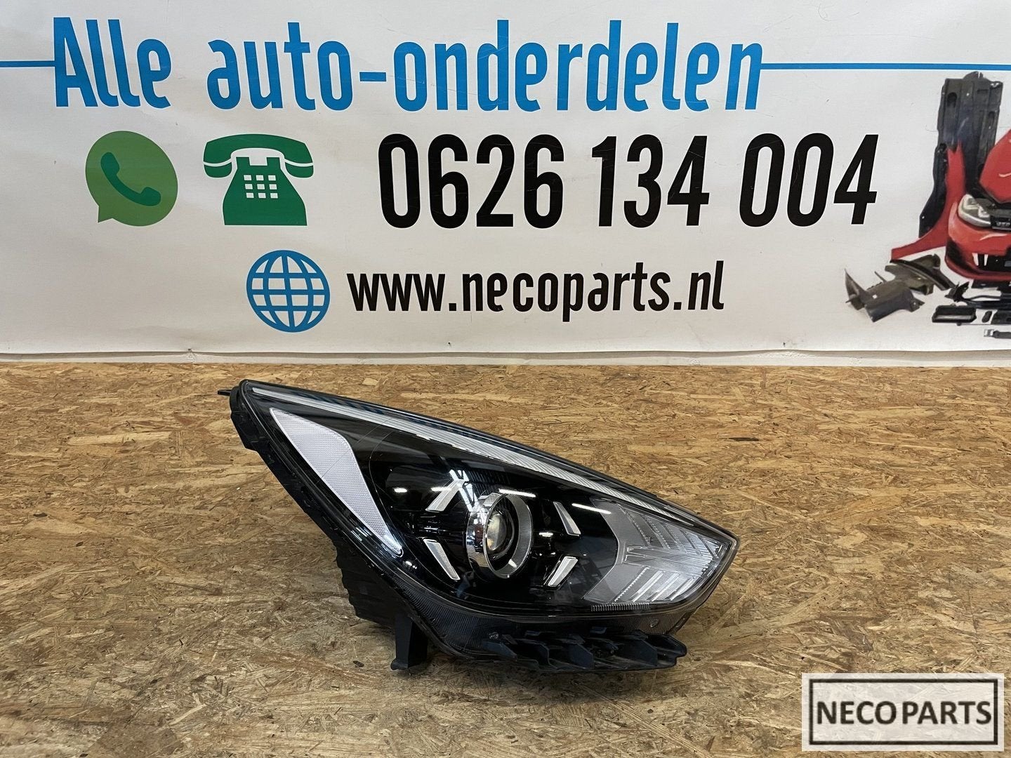 KIA NIRO HYBRID LED KOPLAMP RECHTS ORIGINEEL 2017-2021, -, -, Ophalen of Verzenden, -
