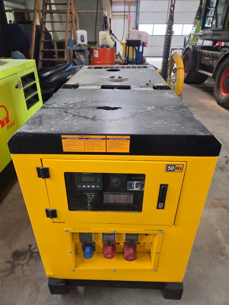 Mitropower YDY12S3 Diesel Generator Set 11 kVA, Ophalen of Verzenden, Gebruikt, Dieselolie