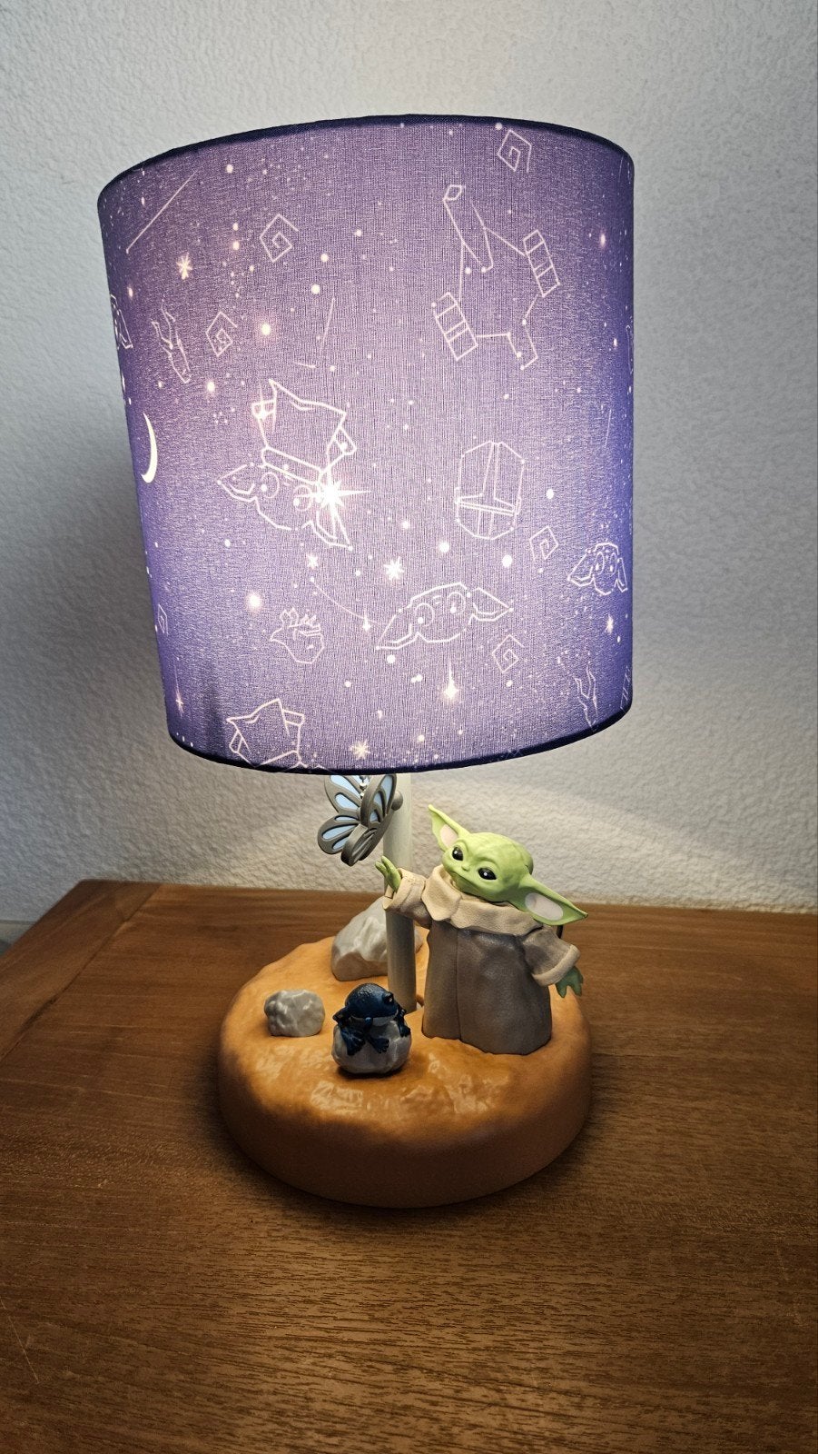 marvel Grogu Diorama light Disney, Ophalen, Overige figuren, Zo goed als nieuw, Beeldje of Figuurtje