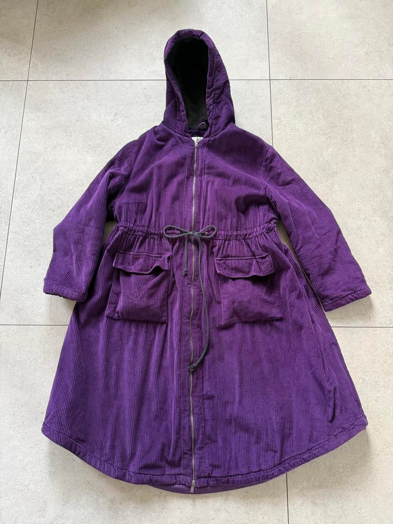 Bonprix bpc Plum A-lijn Parka met brede koord en capuchon, Ophalen of Verzenden, Zo goed als nieuw, Maat 46/48 (XL) of groter