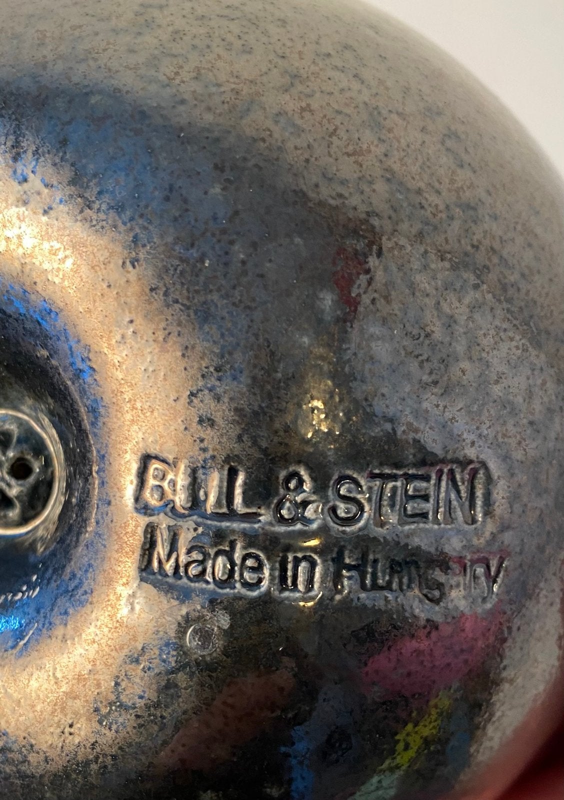 Glazen decoratie appel van Bull en Stein, Gebruikt, Overige stijlen, Bull en Stein, Onbekend