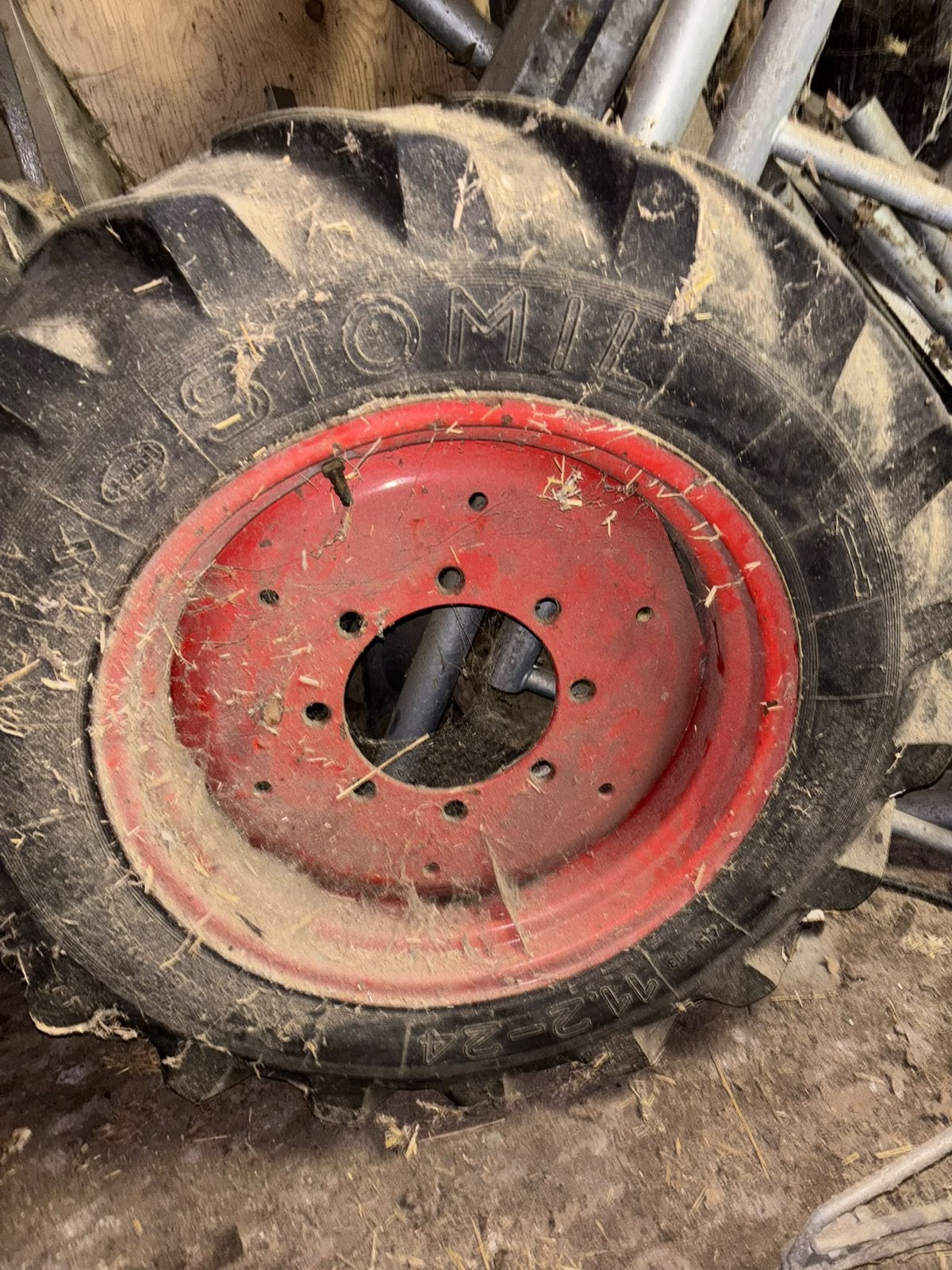 Fendt velgen met banden, Ophalen of Verzenden