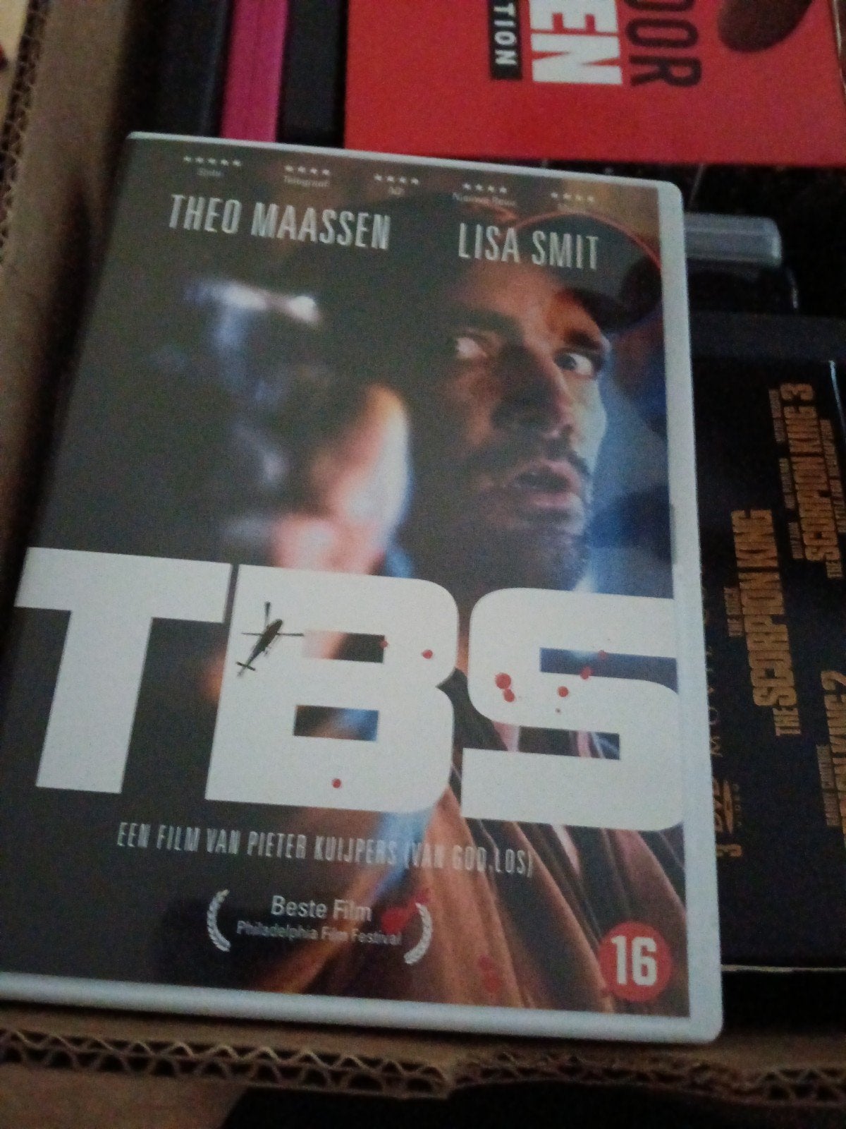TBS - Nederlandse thriller met Theo Maassen en Lisa Smit, Psychologische thriller, Gebruikt, Vanaf 16 jaar, Nederlands