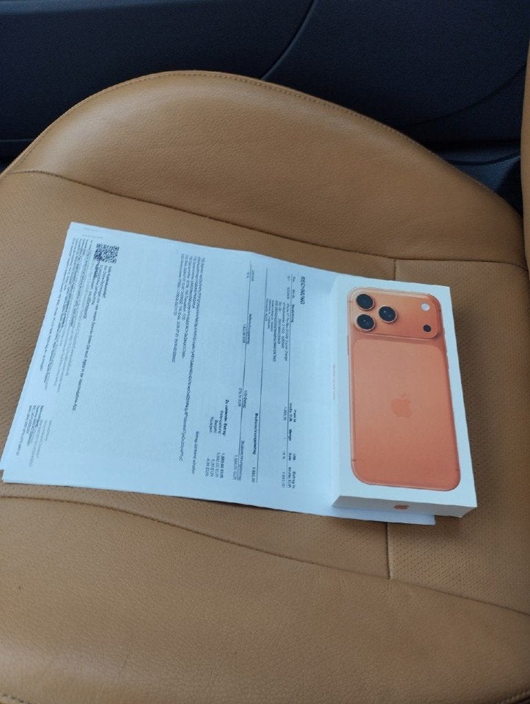 Nieuwe iPhone 15 Pro Max 256 GB Oranje