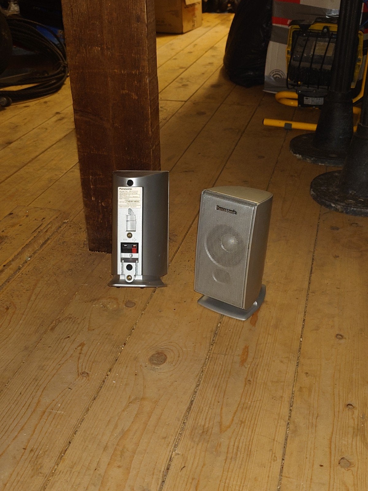 Panasonic speakerset - Compact en helder geluid, Ophalen, Stereo speakers, Philips, Gebruikt