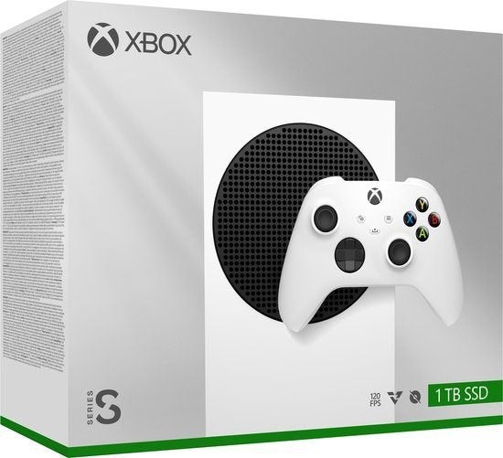1 TB Microsoft Xbox Series S + 2x controller + Garantie 2027