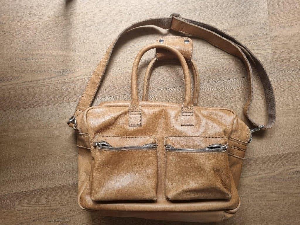 Cowboysbag - schoudertas, Overige merken, Beige, Ophalen of Verzenden, Zo goed als nieuw