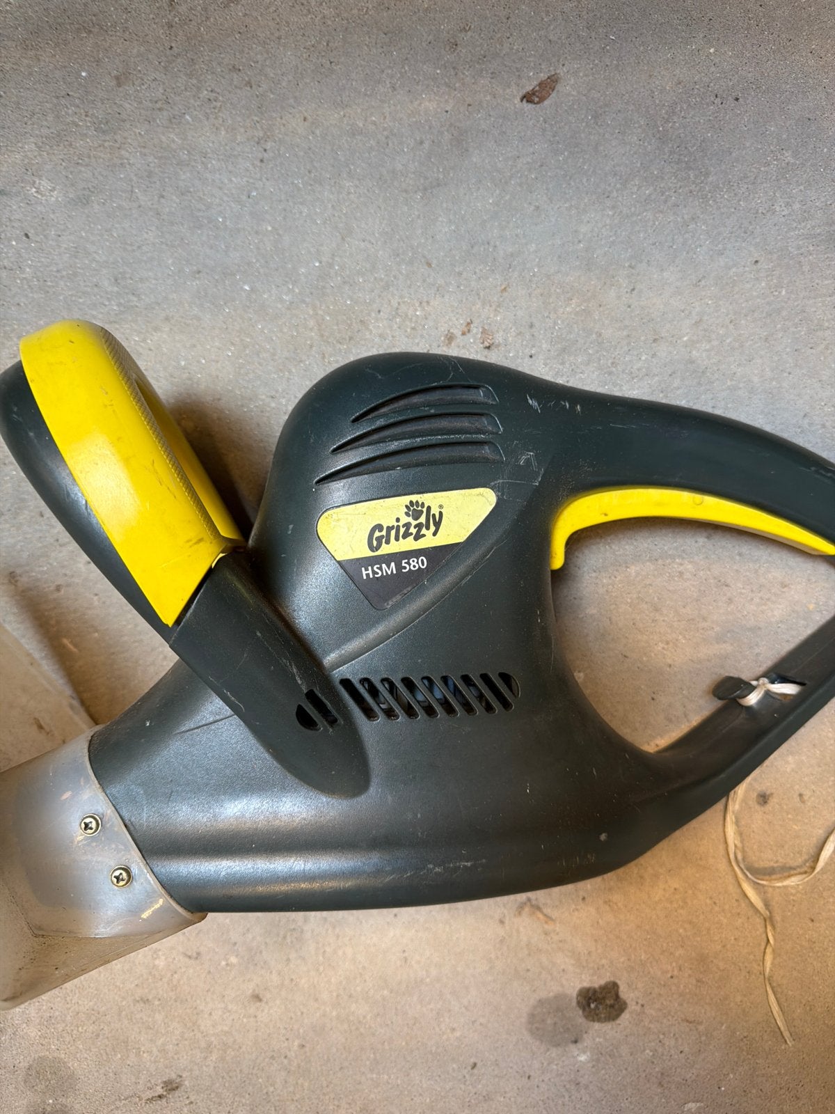 Grizzly HSM 580 elektrische heggenschaar, Tuin en Terras, Ophalen, Gebruikt, Elektrisch