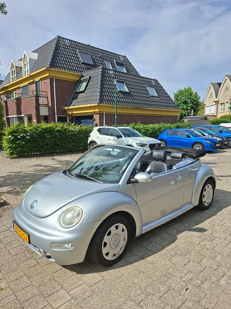 Volkswagen Beetle (Kever) 1.6 Cabriolet 75KW 2004 Grijs, Auto's, 13 km/l, Achterwielaandrijving, 4 cilinders, Cabriolet