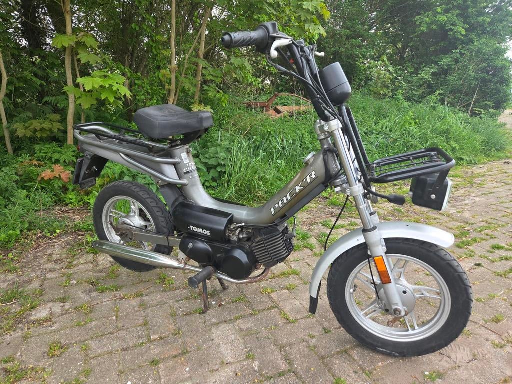 Tomos Pack R met elektrische start, Fietsen en Brommers, Brommers | Tomos, Ophalen, Gebruikt, Overige modellen