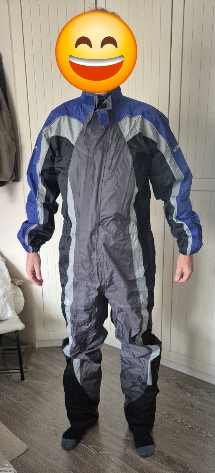 Difi Motorpak Regenpak Maat XL - Blauw/Zwart/Grijs, Ophalen of Verzenden