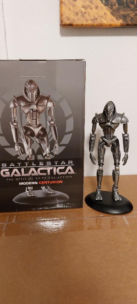 Eaglemoss Modern Centurion Battlestar galactica, Ophalen of Verzenden, Zo goed als nieuw, Tv, Beeldje, Replica of Model