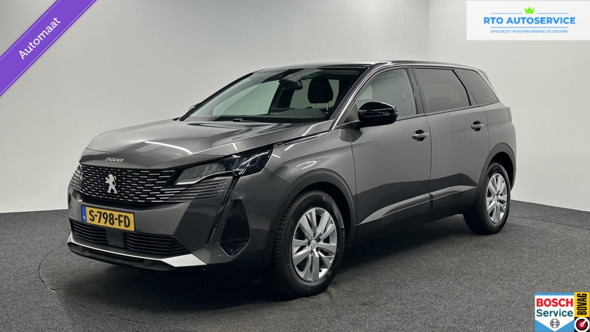Peugeot 5008 1.2 PureTech Active Pack Business CAMERA NAVI E, Auto's, Peugeot, Gebruikt, 1199 cc, Met garantie (alle), 7 stoelen