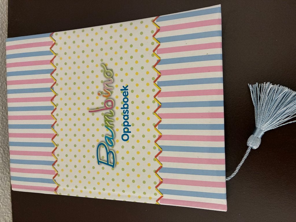 Oppas boek voor opa /oma, Ophalen of Verzenden, Nieuw, Inclusief standaard, Wanddecoratie