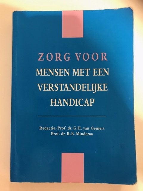 Zorg voor mensen met een verstandelijke handicap, Ophalen of Verzenden, Alpha, Zo goed als nieuw, HBO