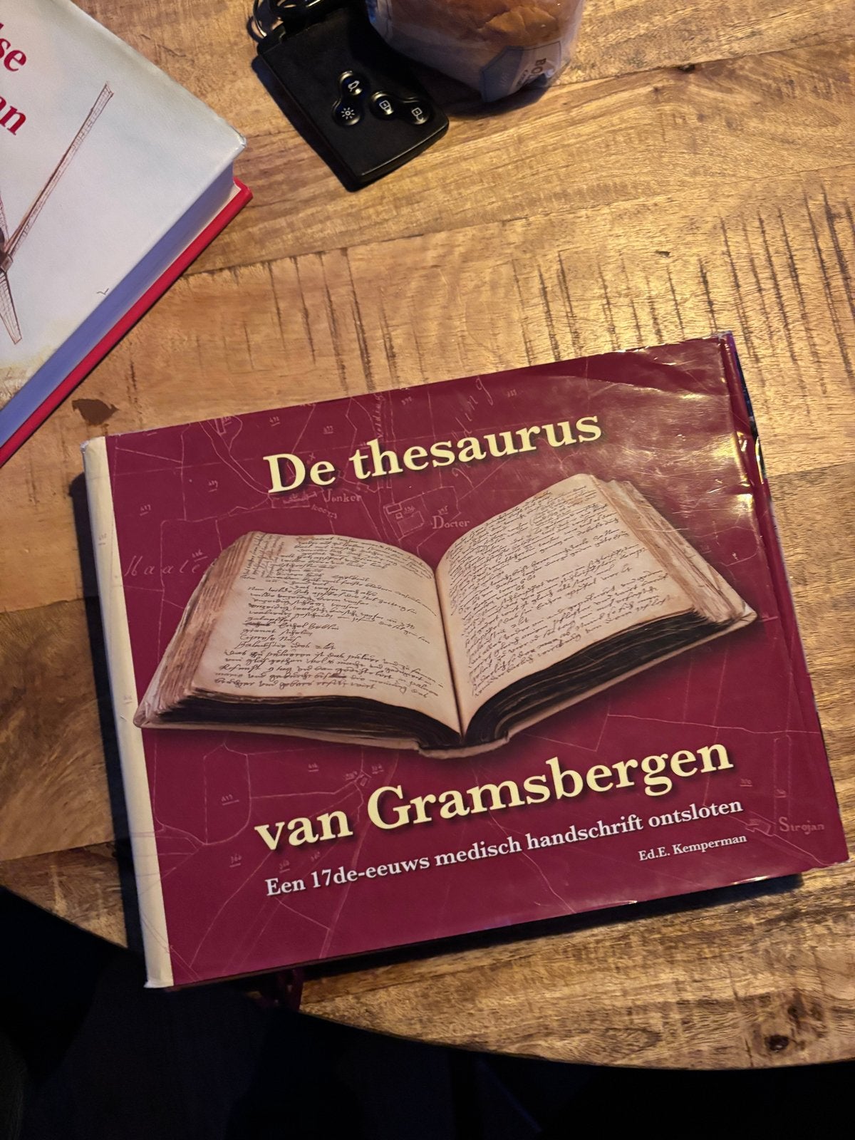 De Thesaurus van Gramsbergen: 17e-eeuws medisch handschrift, Ophalen of Verzenden, Gelezen