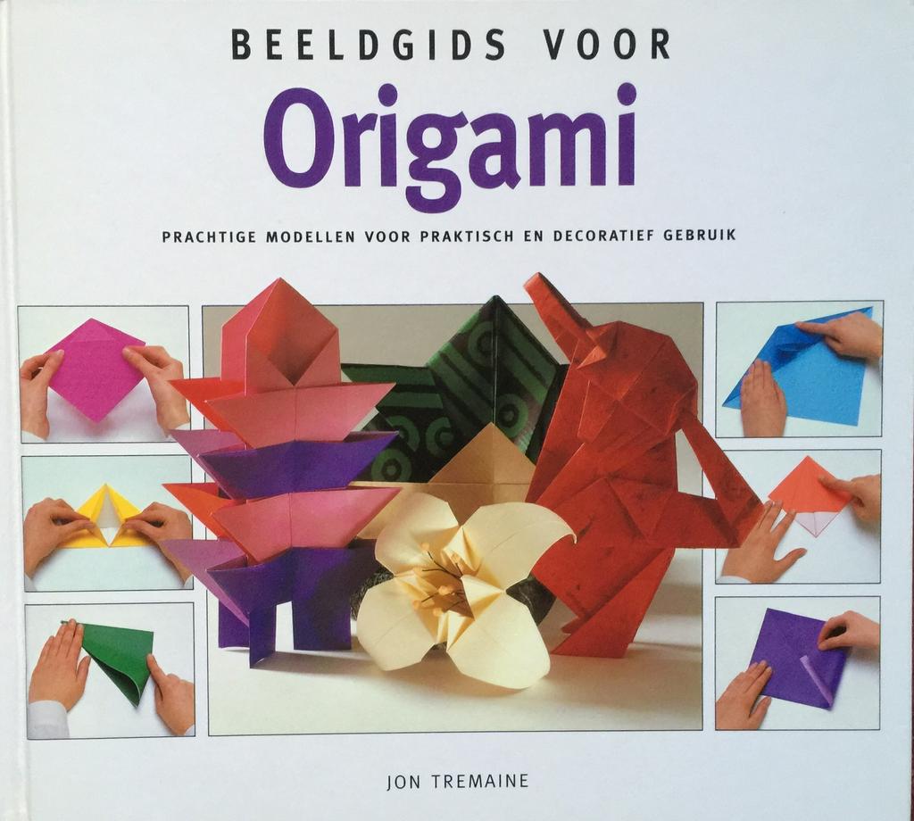 Beeldgids voor origami Jon Tremaine, Boeken, Hobby en Vrije tijd, Zo goed als nieuw, Ophalen of Verzenden